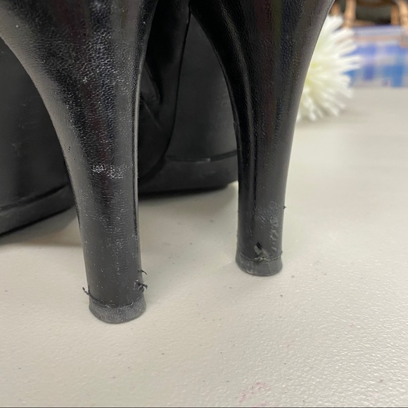 LRL Ralph Lauren Black Zip Ankle Booties Vibram - Picture 6 of 8